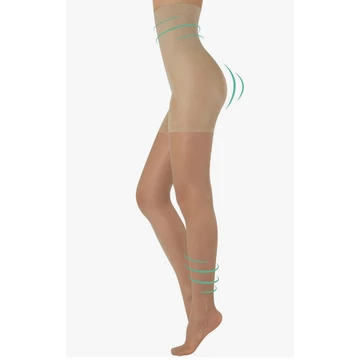 PUSH UP 20 DEN alakformáló antilop (testszínű) harisnyanadrág