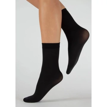 Kleo 50 DEN  microfiber fekete bokafix