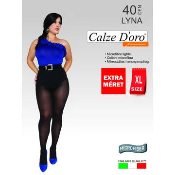 LYNA 40 DEN plus size visione (testszínű) microszálas harisnyanadrág