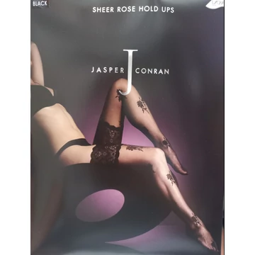 GATTA J ROSE fekete virágmintás combfix