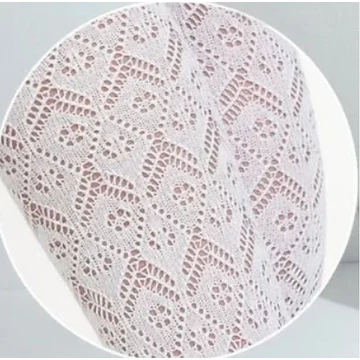 HARISSA 50 DEN mintás ecru színű harisnyanadrág