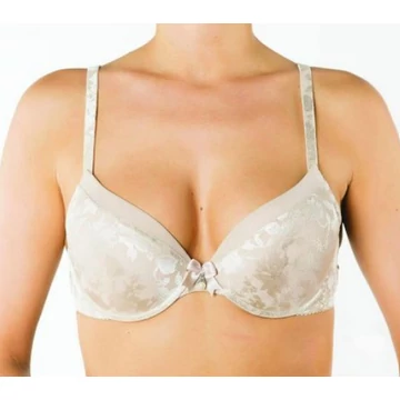 Leilieve 7713 push-up, merevítős caramel melltartó
