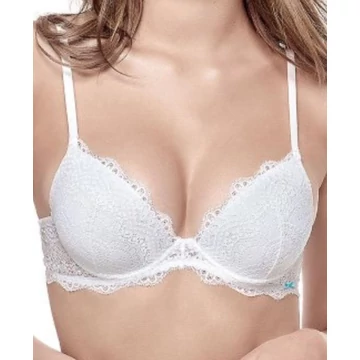 Lormar-Infiore 3000 push-up, merevítős fehér melltartó