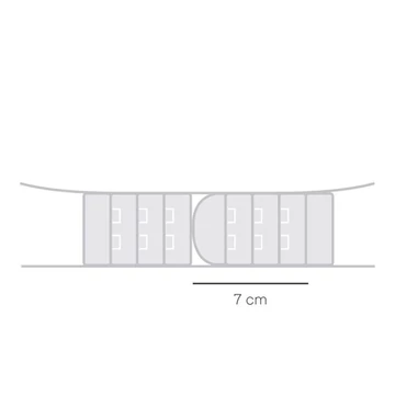 Melltartó bővítő 3 cm