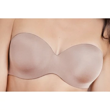 SìèLei 1580 nude push-up melltartó merevítővel és levehető pánttal