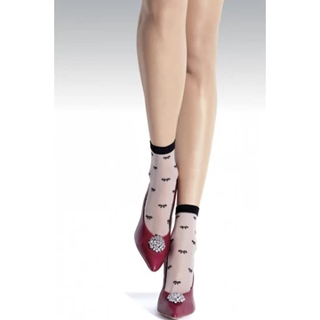 GET 20 DEN mintás natural bokafix