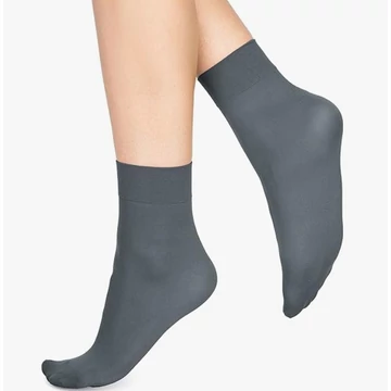 Kleo 50 DEN microfiber fumo (szürke) bokafix