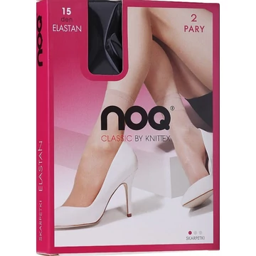 Knittex ELASTAN 15 DEN  lycra beige (világos testszínű) bokafix 2 pár