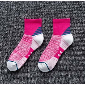 Női atlétikai pamut bokazokni