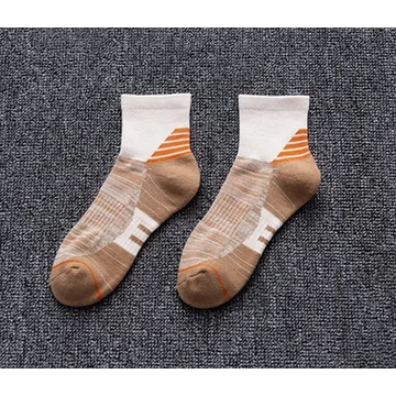 Női atlétikai pamut bokazokni