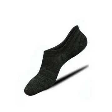 Férfi sötét zöld titokzokni