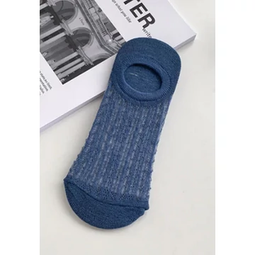 Férfi kék titokzokni