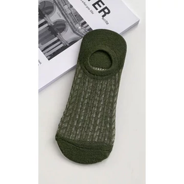 Férfi sötétzöld titokzokni