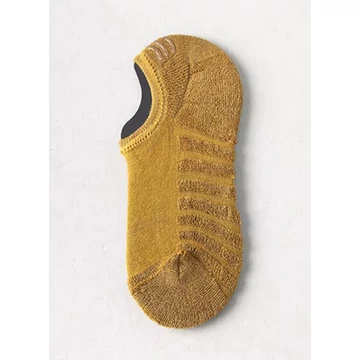 Férfi mustár sárga titokzokni