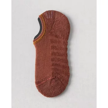 Férfi sötét rezes-barna titokzokni