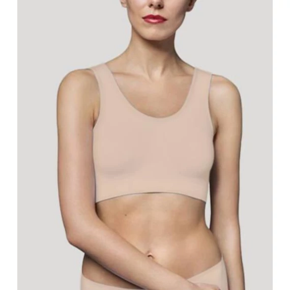 GATTA TOP széles pántos natural női sportmelltartó