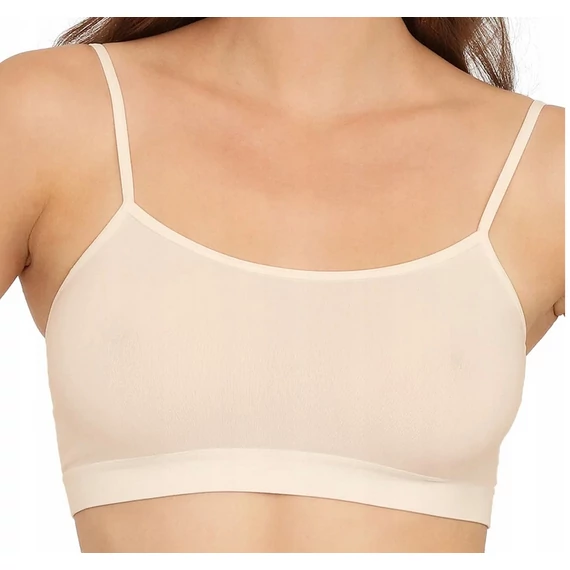 GATTA TOP keskeny pántos natural női sportmelltartó