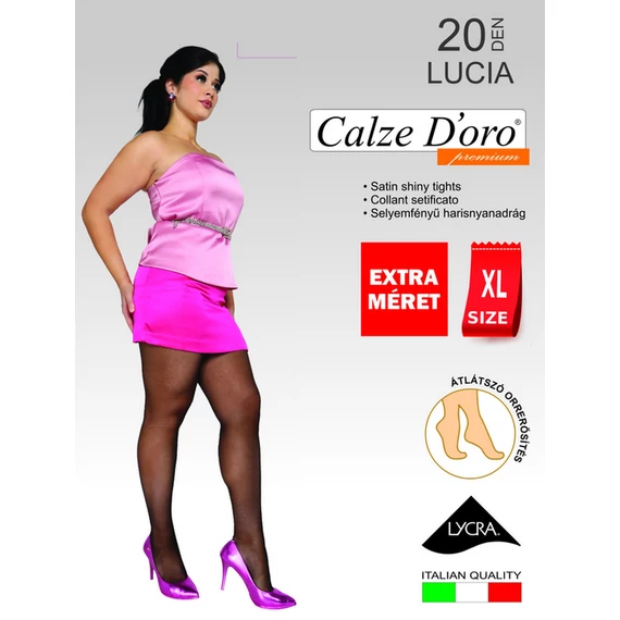 LUCIA 20 DEN beige plus size harisnyanadrág 