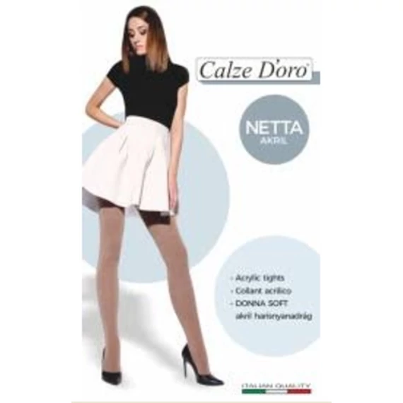 Netta akryl mokka (sötét barna) színű harisnyanadrág