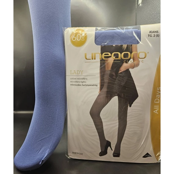 LADY MICRO 60 DEN microfiber jeans (világoskék) harisnyanadrág