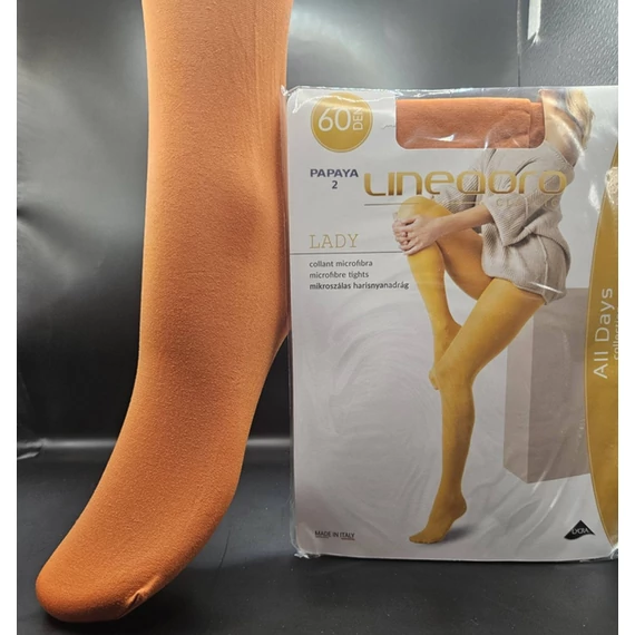 LADY MICRO 60 DEN microfiber papaya harisnyanadrág