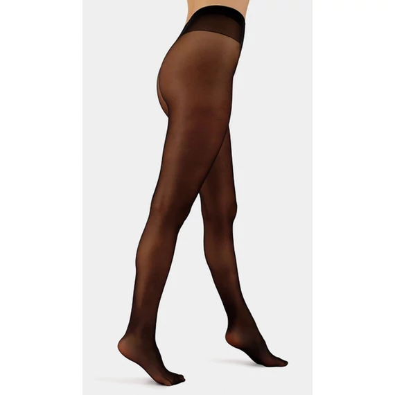  22 DEN krepp fekete harisnyanadrág