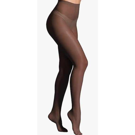  22 DEN krepp mokka harisnyanadrág