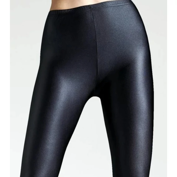 GATTA BLACK BRILLANT PERFECT FIT fekete harisnyanadrág plus size méretben is