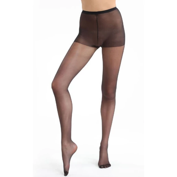 GATTA VOILE 15 DEN szatén hatású fekete harisnyanadrág