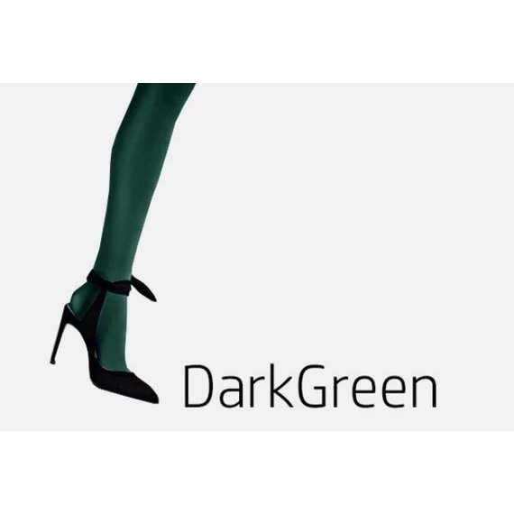 DIVERSE 100 DEN microfiber fényes zöld harisnyanadrág 