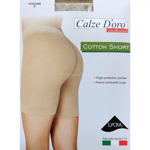 COTTON combvédő short nagy méretben is