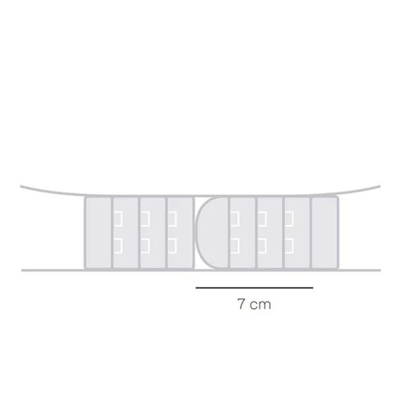 Melltartó bővítő 3 cm
