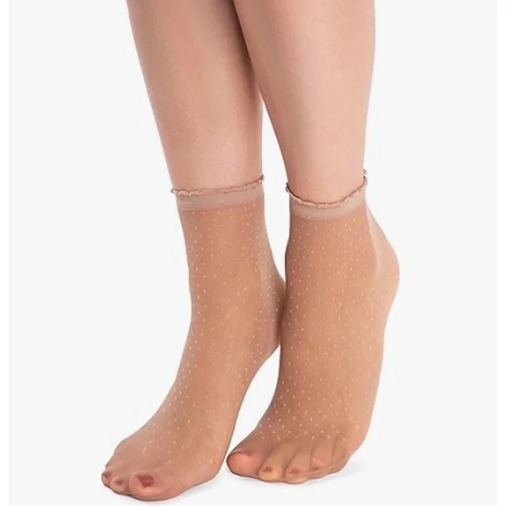 CALL 20 DEN mintás natural bokafix