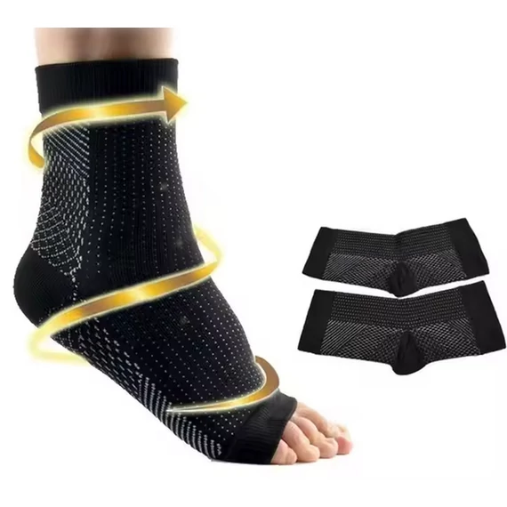 Kompressziós lábfejnélküli ergonómikus bokazokni