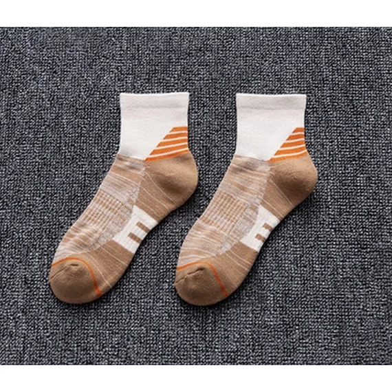 Női atlétikai pamut bokazokni