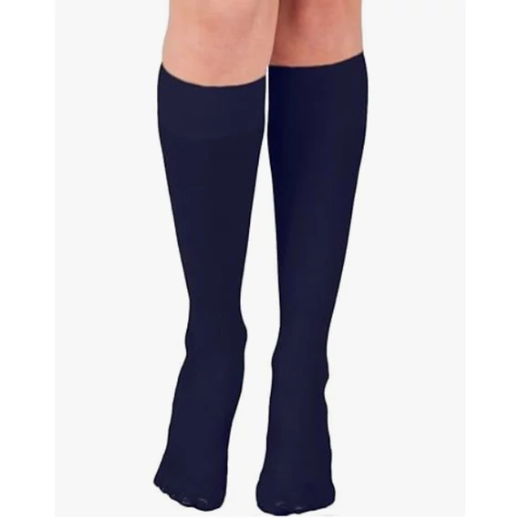 Kála 50 DEN microfiber mavy blue (kék) térdfix
