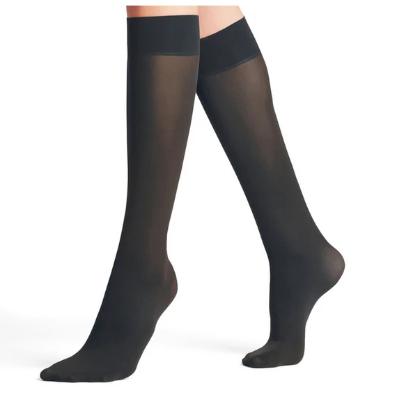 Kála 50 DEN microfiber szürke térdfix