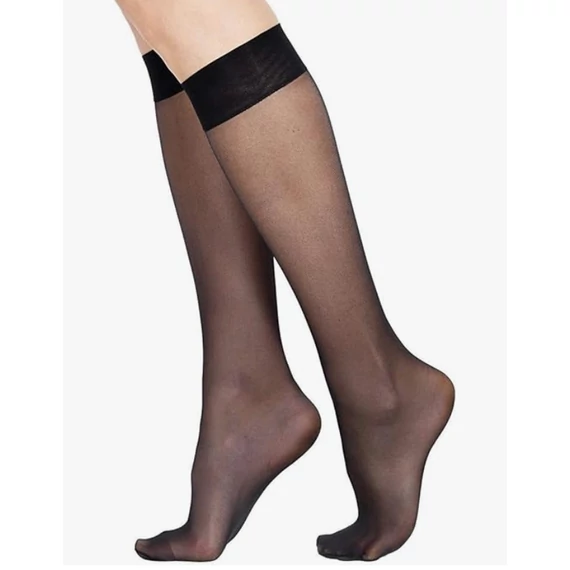 MIA 20 DEN krepp fekete térdfix 2 pár