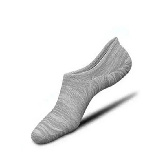 Férfi világos szürke titokzokni