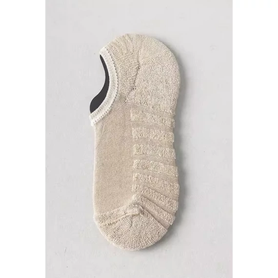 Férfi krém színű titokzokni