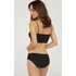 GATTA BIKINI ULTRA COMFORT lézer vágott fekete női alsónadrág