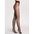 SANDY 15 DEN mintás fekete harisnyanadrág