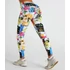  Női magas derekú, szublimációs , színes fitness jóga leggings 