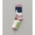  Női absztrakt mintás pamut zokni (6)