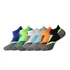 Férfi szürke színű atlétikai futó bokazokni